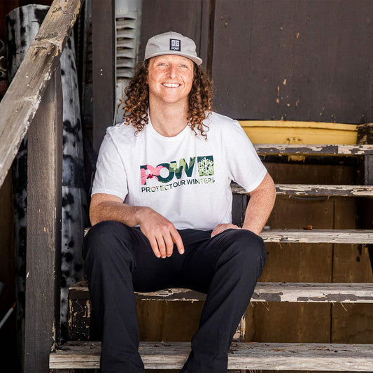 POW Logo Tee - Floral