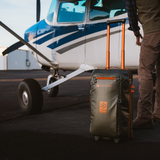 POW x Fishpond Stormshadow Rolling Carry-On