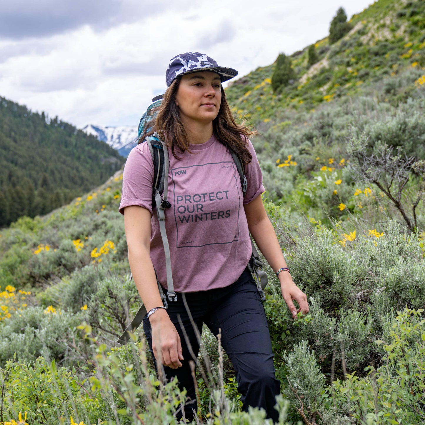 POW Periodic Tee - Rose