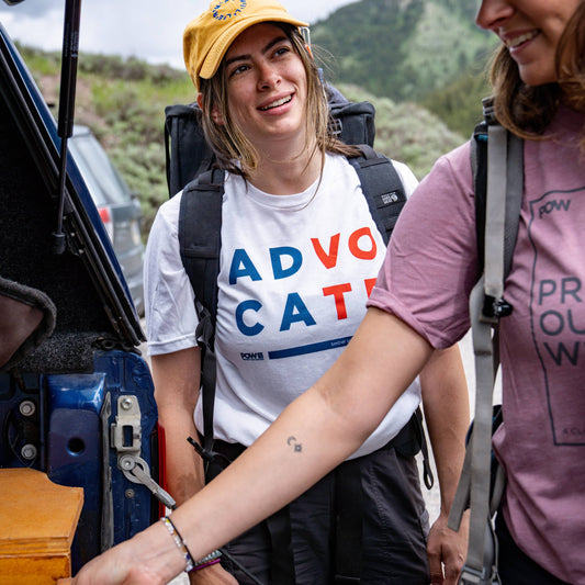 POW AdVOcaTE Tee - White