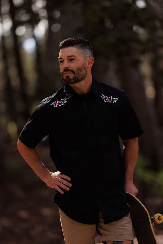 Flora Workwear Button Up