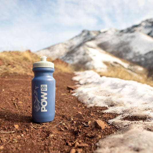 POW + MountainFlow Plant-Based Bike Bottle