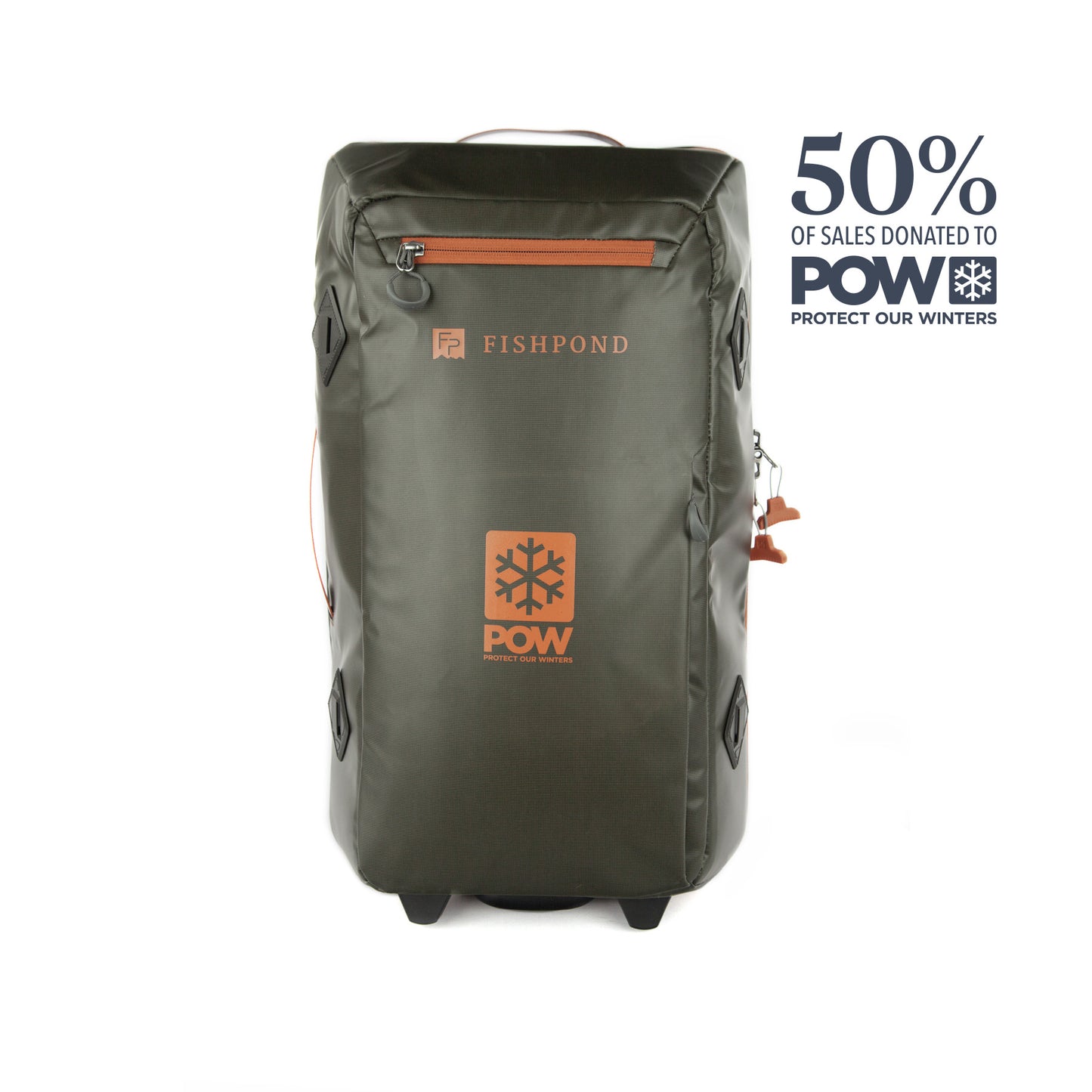 POW x Fishpond Stormshadow Rolling Carry-On