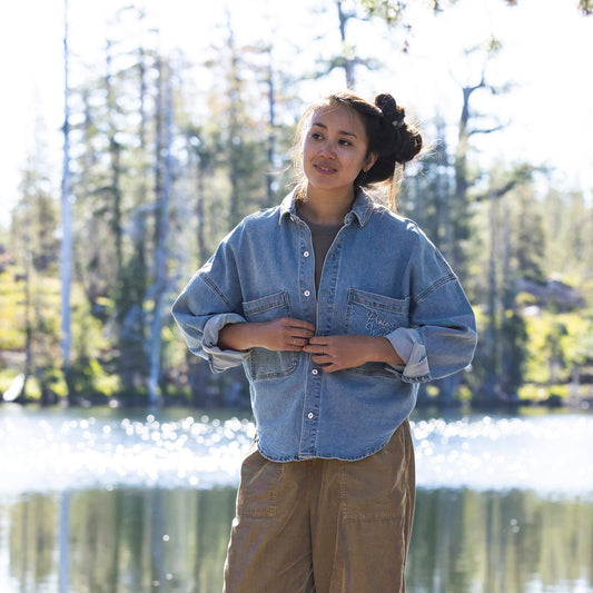 Ripton X POW Hayai Jean Shirt Light Womens