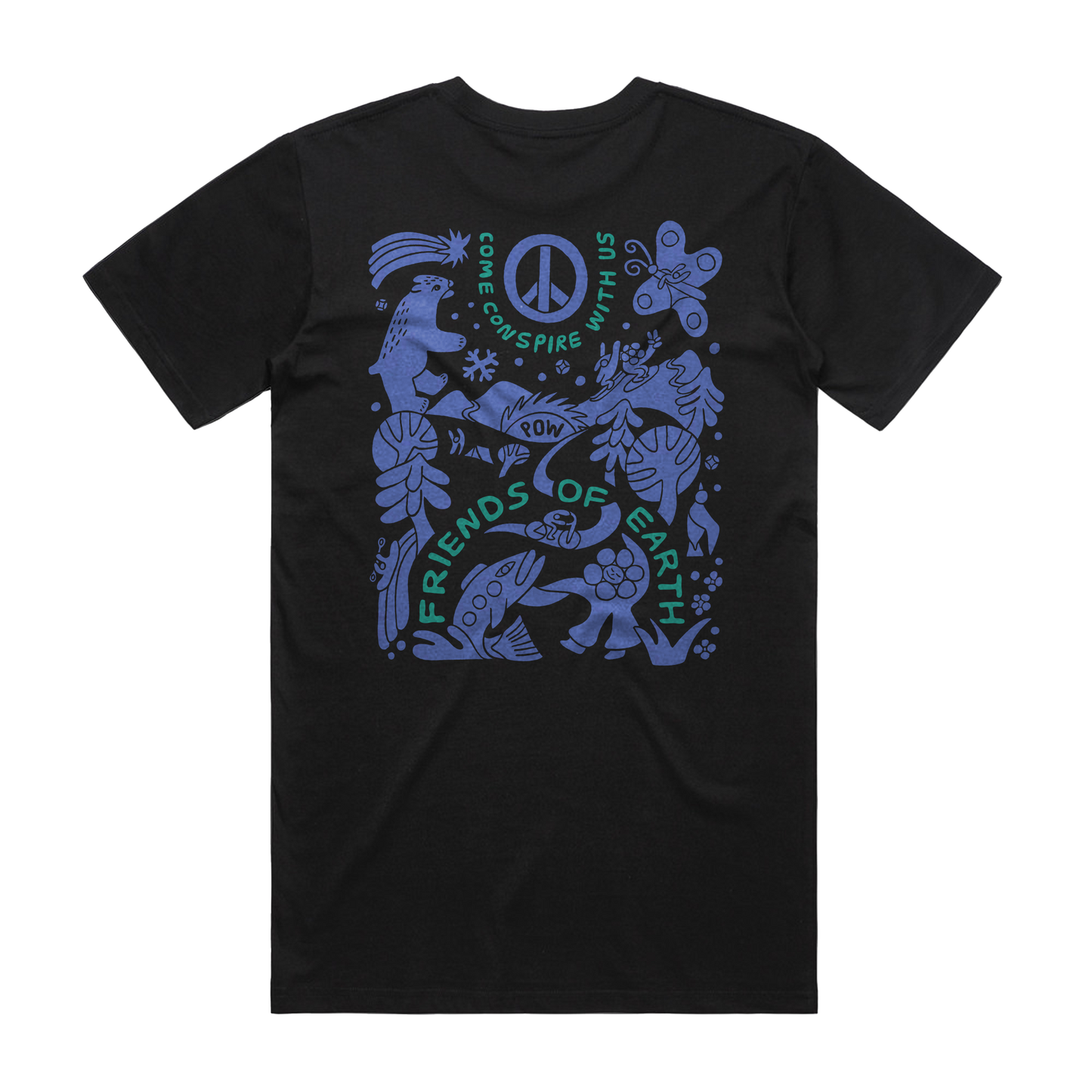Friends of Earth Tee by Eliza Carver