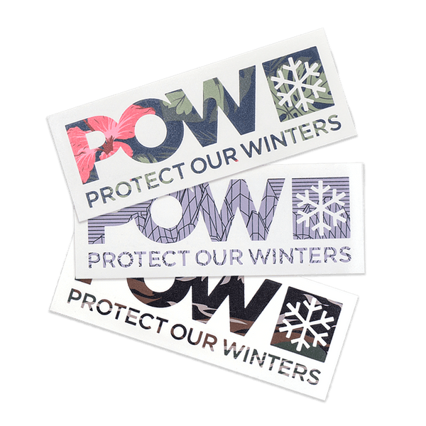 POW Ultra Transfer Sticker – Protect Our Winters