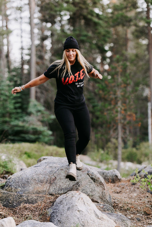 POW Dare to Vote Tee