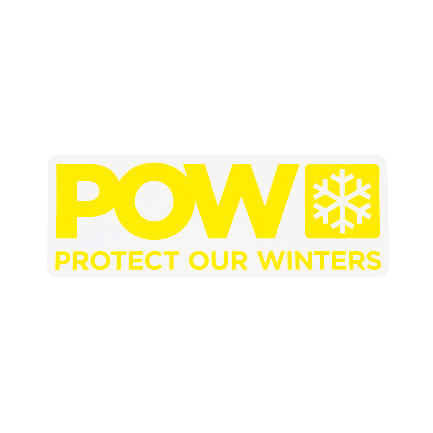 POW Classic Sticker