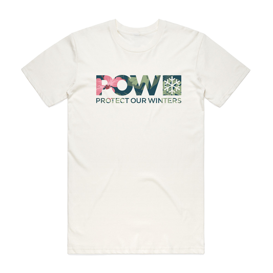 POW Logo Tee - Floral