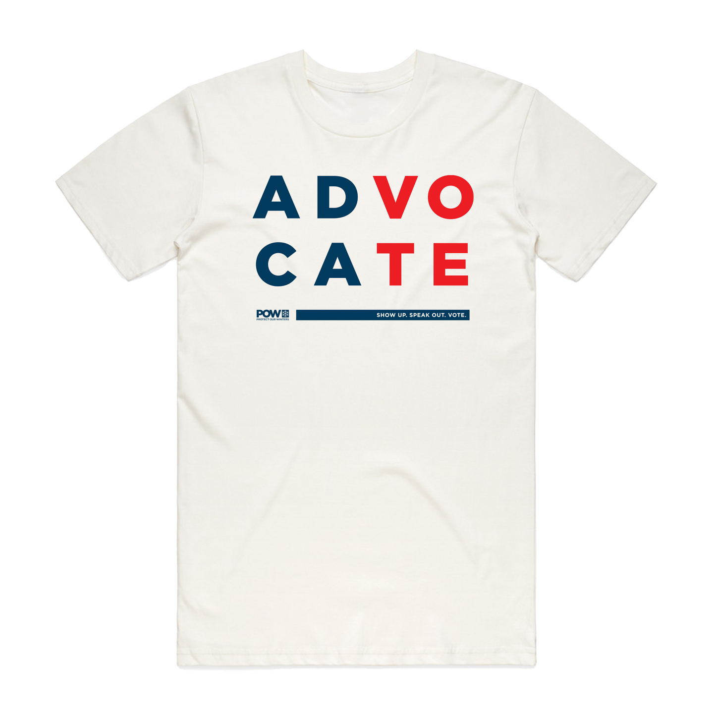 POW AdVOcaTE Tee - White